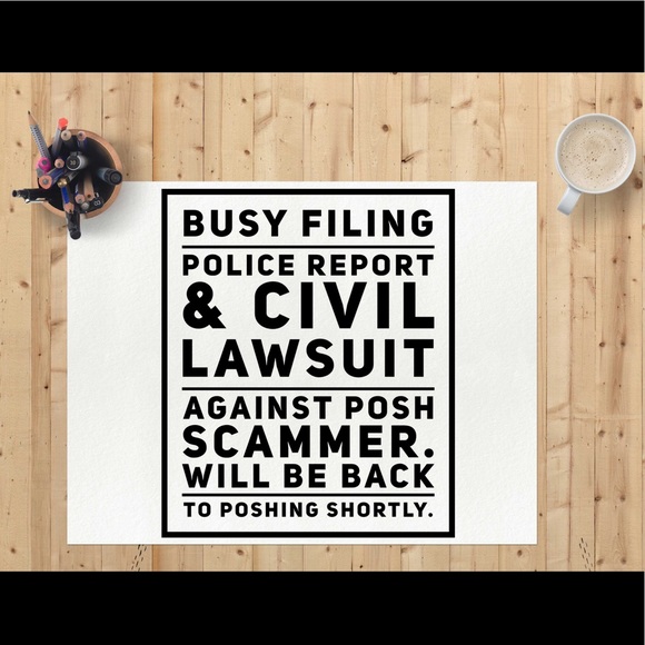 Posh Scam Court Update❗️Grand Larc Under False Pre - Picture 8 of 8